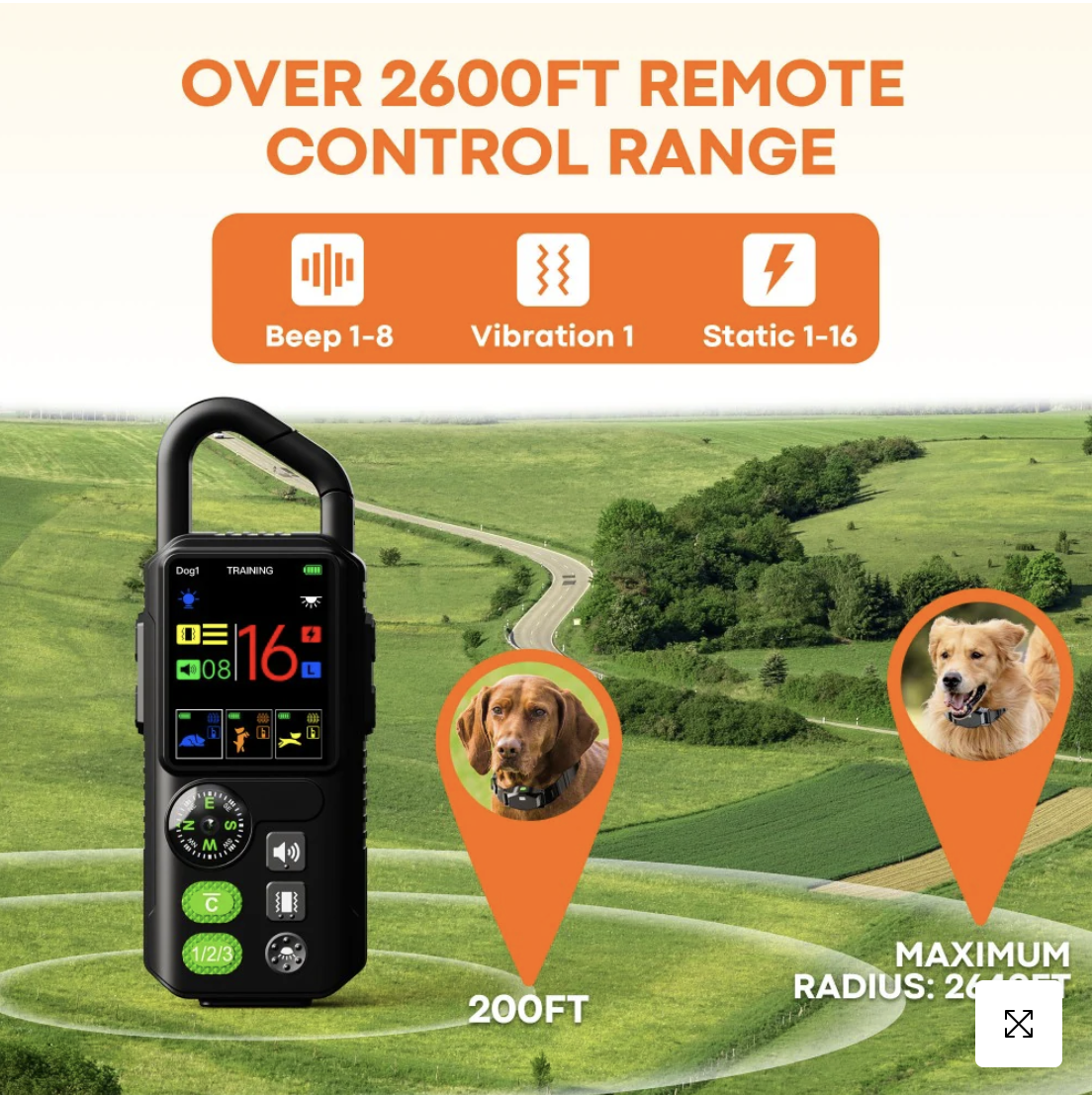 PetHey 4 in 1 Wireless Dog Fence T810Pro
