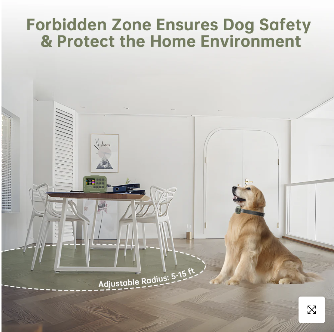 PetHey 3-in-1 Waterproof Wireless Dog Fence-F910Plus