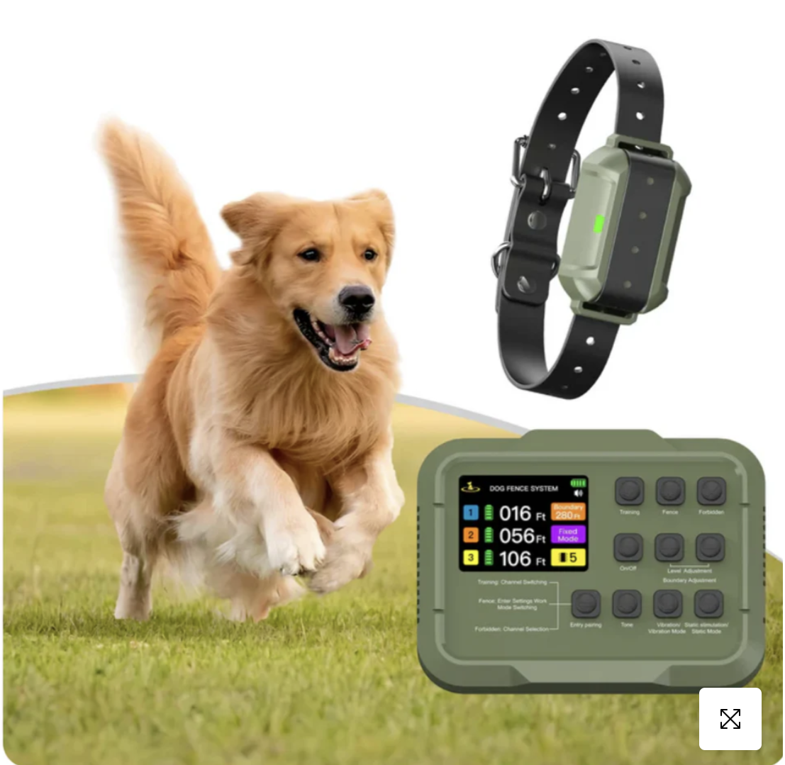 PetHey 3-in-1 Waterproof Wireless Dog Fence-F910Plus